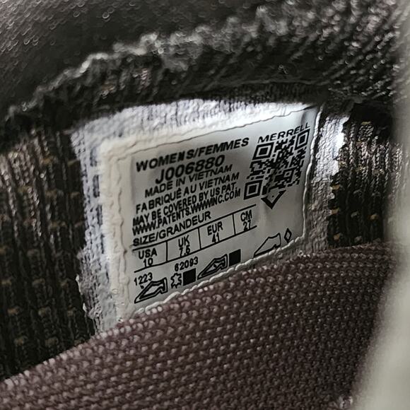 Merrell Women's Tan and White Sneakers - Picture 9 of 9